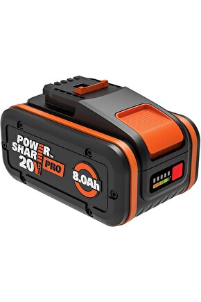 WA3648 20Volt 8.0Ah. Li-ion PowerShare Pro Yedek Akü
