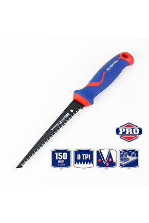WP215017 150mm Hızlı Kesim Profesyonel BI-METAL Alçıpan Testeresi