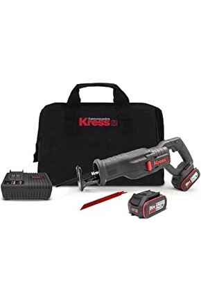 Kue01 20Volt4.0Ah Li-Ion Çift Akülü Kömürsüz Profesyonel Tilki Kuyruğu Testere