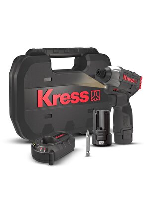 KUB50.2 12Volt 2.0Ah Li-ion Çift Akülü 140Nm Kömürsüz Profesyonel Şarjlı Darbeli Tornavida