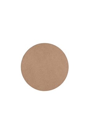 12x12 Cm Supla Levha 30 Adet 3 Mm Ham Mdf Yuvarlak Lazer Kesim
