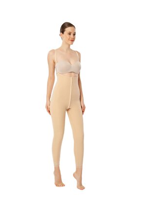 Ref 216 Agraflı Göğüs Altı - Ayak Bileği Liposuction Korse