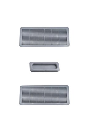 Mercedes E Sınıf (W210-W211) için Sunroof Güneşlik El Tutamağı ve Izgara Seti -Gri