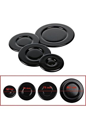 Bek Kapağı Takımı (PROFİLO-BOSCH-SİEMENS UYUMSUZ) 4 Parça Bek Kapağı Parlak Emayeli Bek Kapağı
