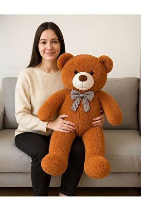 90 CM PELUŞ AYI SEVGİLİLER GÜNÜ - ANNELER GÜNÜ - ÖZEL GÜN PELUŞ OYUNCAK