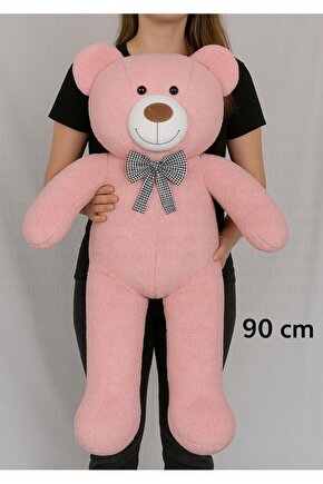 90 CM PELUŞ AYI SEVGİLİLER GÜNÜ - ANNELER GÜNÜ - ÖZEL GÜN PELUŞ OYUNCAK