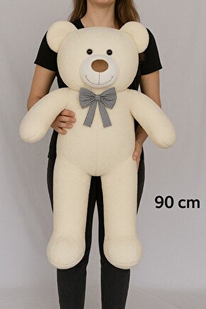 90 Cm Peluş Ayı Oyuncak Yumuşak Peluş Kunaş