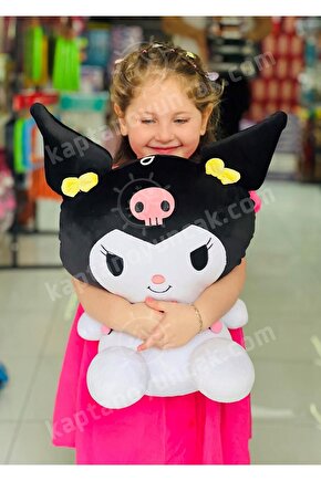 Anime Kuromi Peluş 30 Cm Büyük Boy