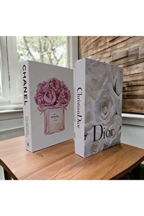 Dekoratif kitap 2 li set