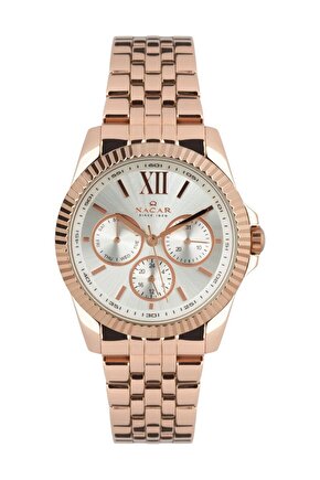 Rose Gold Kadın Kol Saati Nc18-39149917-rsrm