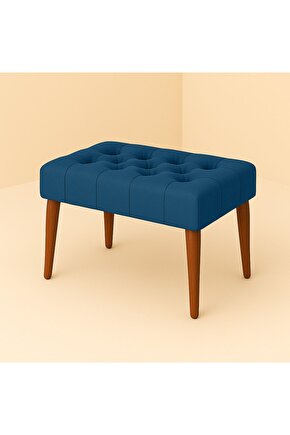 Karmen Bench Puf - Mavi