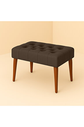 Karmen Bench Puf - Kahverengi