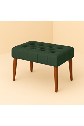 Karmen Bench Puf - Yeşil