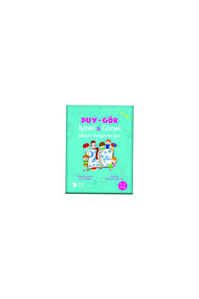 Duy-Gör İşitsel Zeka ve Görsel Algı Geliştirme Seti (Stickerlı Etklinlikler) Avantajlı Paket