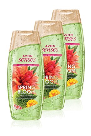 Senses Spring Bloom Duş Jeli - 250ml_3lü Set