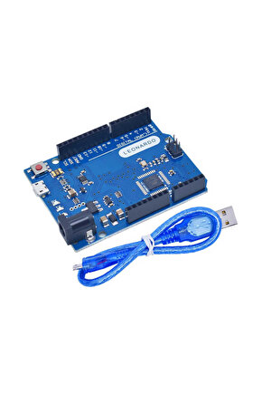 Arduino Leonardo R3 (Klon) + USB KABLO