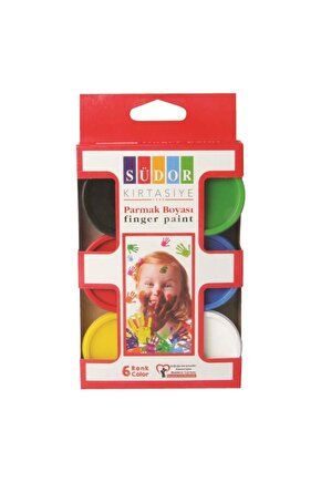Parmak Boyası Su Bazlı 30 ml 6 Renk