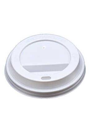 14-16 oz Sıcak İçecek Kapağı Beyaz 100lü