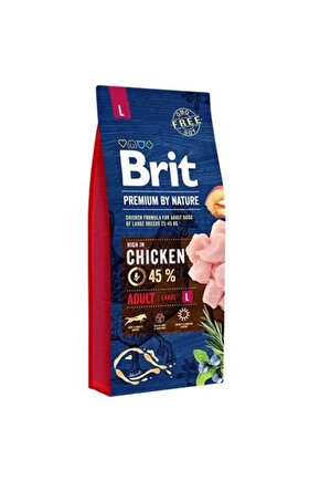 Premium Nature Büyük Irk Tavuklu Yetişkin Köpek Maması 15 Kg