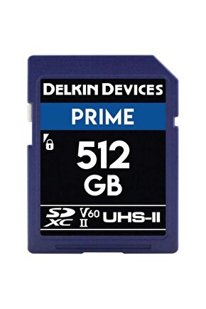 512GB Prime SDXC UHS-II V60 Hafıza Kartı