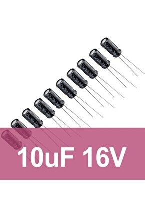 5 Adet 10 Uf 16v Kondansatör