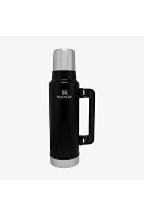 Klasik Vakumlu Çelik 1.4L Unisex Siyah Termos