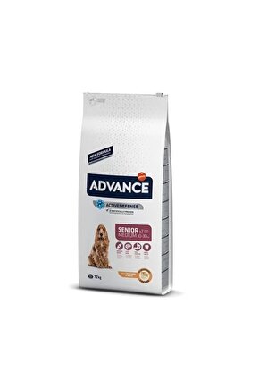 Senior Medium Tavuklu Orta Irk Yaşlı Köpek Maması 12 Kg