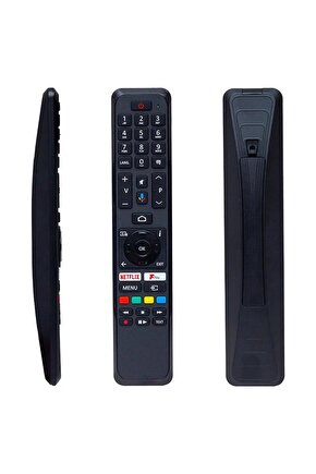 RC 43161 Netflix Play Mikrofon Tuşlu Ses Komutlu Lcd-Led Tv Kumanda