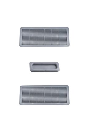 Mercedes S Sınıf (W140) için Sunroof Güneşlik El Tutamağı ve Izgara Seti -Gri