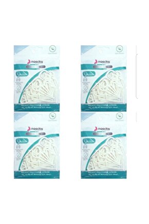 Nane Aromalı Çift Taraflı Kürdanlı Diş İpi 50li x 4 Adet
