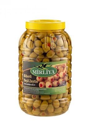 Yeşil Zeytin Biber Dolgulu 2 Kg