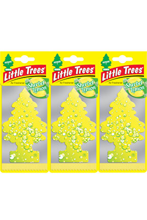 Little Trees Oto Kokusu 3lü Limon Şerbeti