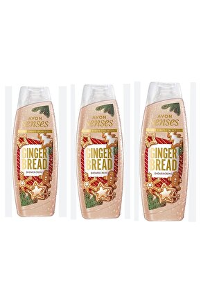Senses Ginger Bread Duş Jeli - 500ml 3 Adet