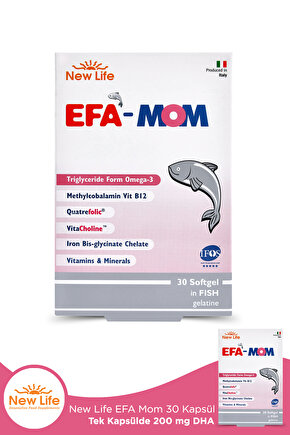 Efa Mom 30 Kapsül