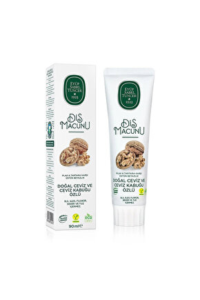 Doğal Ceviz ve Ceviz Kabuğu Özlü Diş Macunu 90 ml