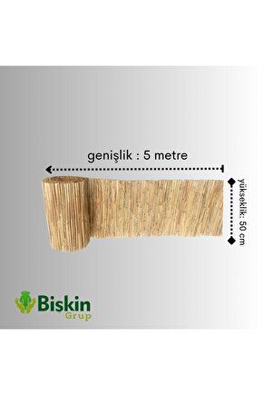 Afyonkarahisardan Misina Ipli Doğal Bambu Kamış Çit,bahçe Çiti,balon Çiti,hasır Çit, Gölgelik