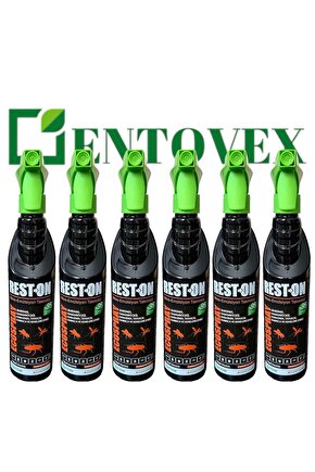 Rest-on 400 Ml Portakal Kokulu Sivrisinek,karasinek,tatarcık,kene,karınca,hamamböceği Ilacı 6 Adet