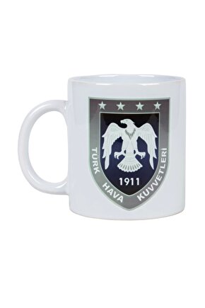 Hava Kuvvetleri Logolu Ozel Tasarim Kupa Bardak