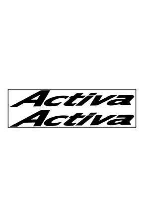 Activa Ön Yazı Siyah