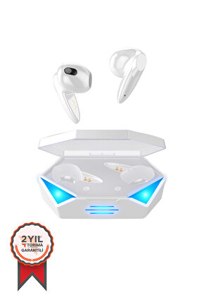Oyuncu Kulaklığı Kablosuz Kulakiçi Rgb Işıklı Çift Mikrofonlu 3 Modlu Bluetooth 5.2 Tg-g20 Uyumlu