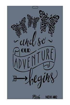 Stencil New Seri 402 25x35