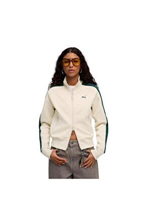 629796-92 T7 Always On Track Jacket Kadın Ceket Krem