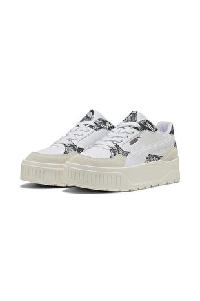 Karmen II Idol Snake Chic White-Warm White KADIN MODA AYAKKABI