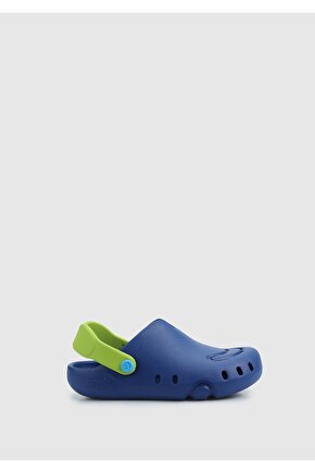 Mavi Erkek Çocuk Düz Sandalet