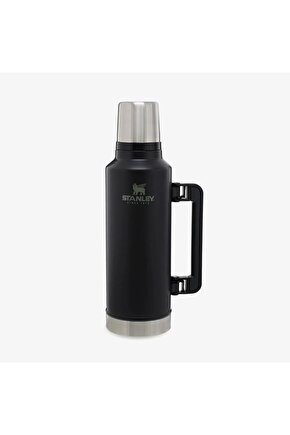 Klasik Vakumlu Paslanmaz Çelik 1.9L Unisex Siyah Termos