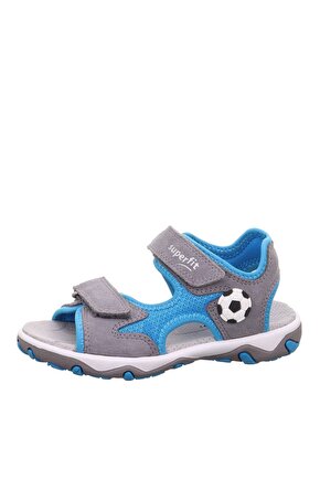 Gri - Turkuaz Erkek Çocuk Sandalet Mıke 3.0 1-009469-2510-1