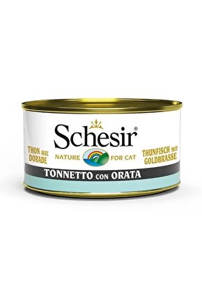 Jöle İçerisinde Ton Balıklı ve Çipuralı Konserve Kedi Maması 85 Gr