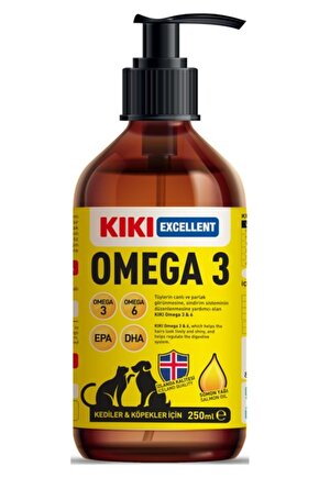 Kedi & Köpek Omega 3 250 Ml. KCD201