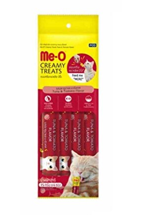 Meo Creamy Ton Balıklı ve Domatesli Kedi Ödül Maması 4x15 Gr
