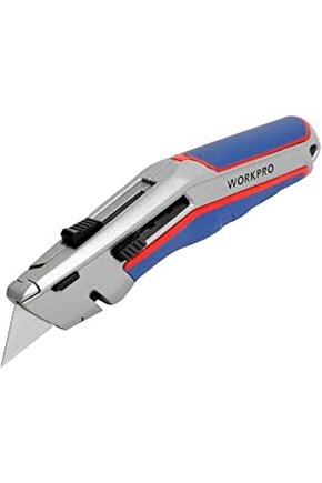 Wp213015 Ağır Hizmet Alüminyum Gövde Otomatik Geri Çekilebilir Rötuş Maket Bıçağı + 5 Adet